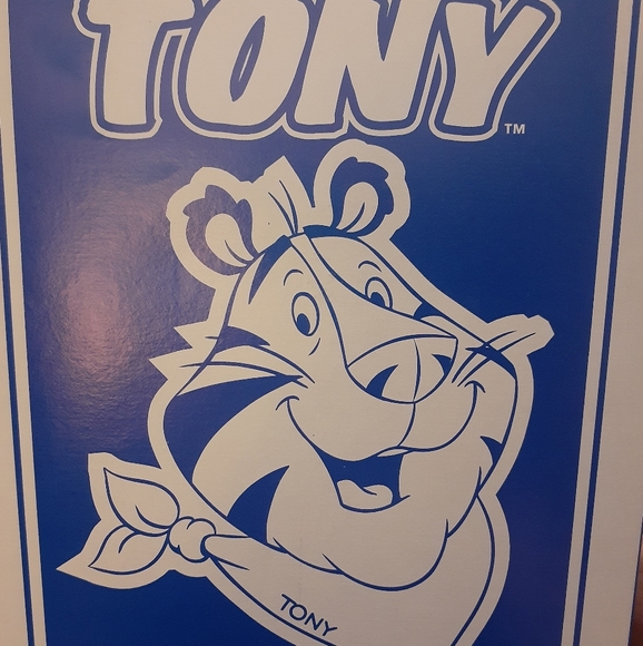 🐯🥣 TONEY THE TIGER 1997 Plush Doll NIB Collector's Item Rare  🐯🥣 - Picture 11 of 14